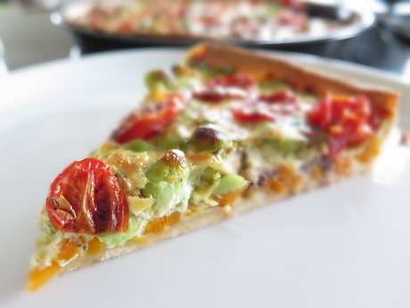 Gemüse-Fisch-Quiche